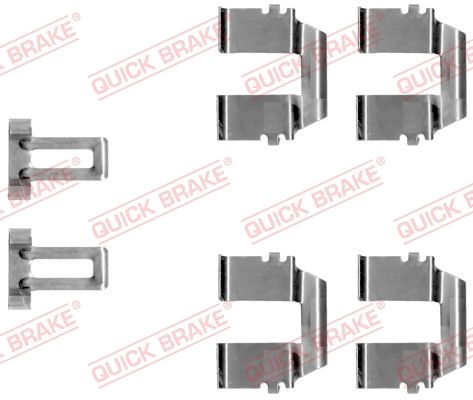 QUICK BRAKE Комплектующие, колодки дискового тормоза 109-1233